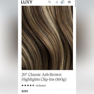 LUXY Clip-In extensions